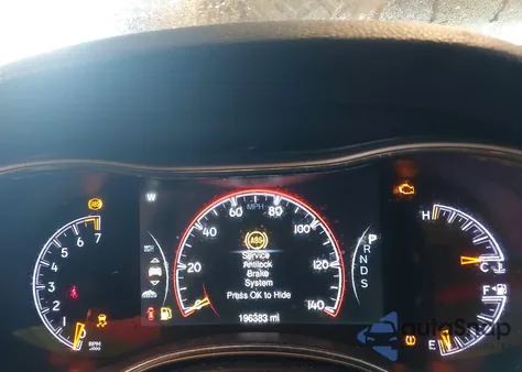 2015 Jeep Grand Cherokee Limited z USA, uszkodzony, nr VIN 1C4RJFBG9FC130819